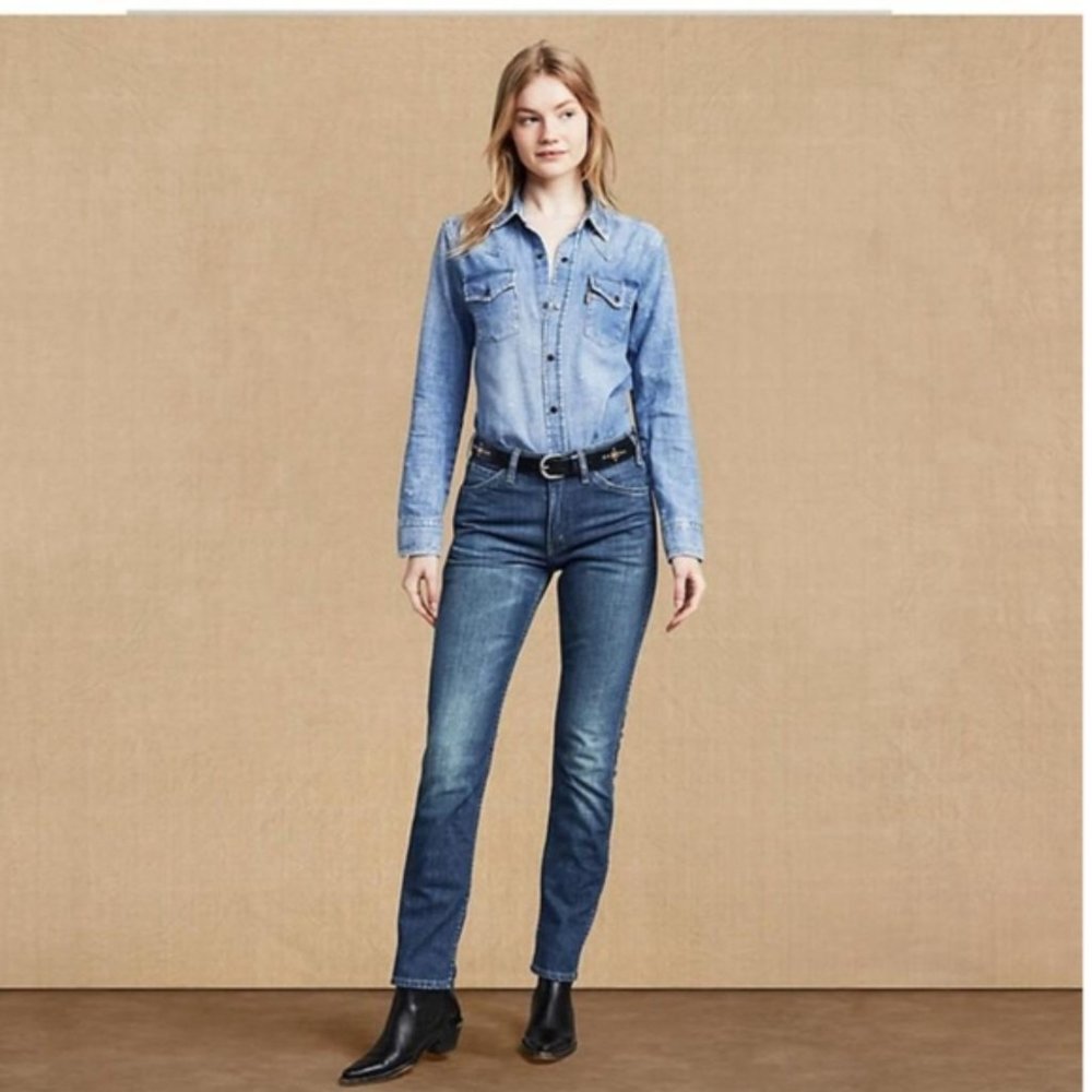 Levis Vintage Orange Tab 606 1969 Jeans